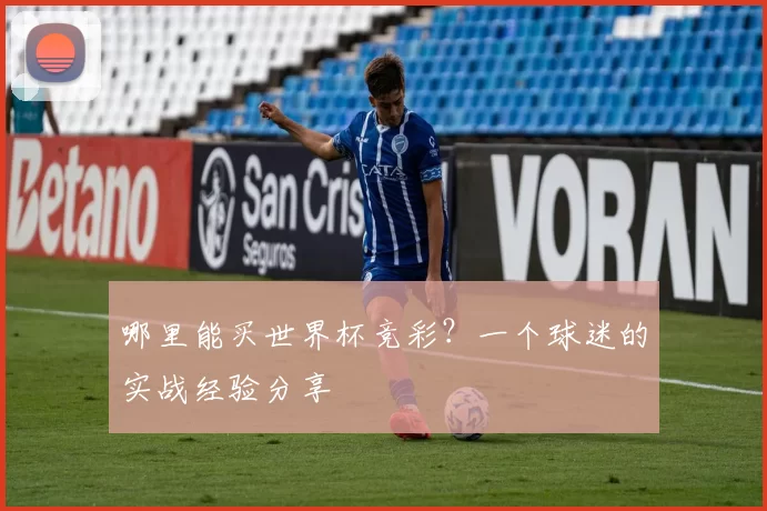哪里能买世界杯竞彩？一个球迷的实战经验分享
