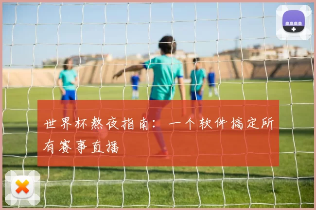 世界杯熬夜指南：一个软件搞定所有赛事直播