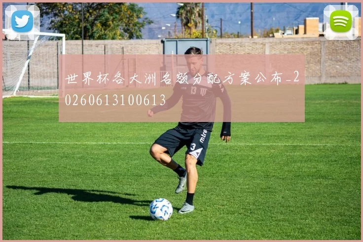 世界杯各大洲名额分配方案公布_20260613100613