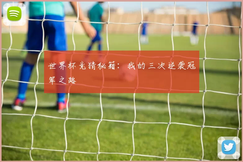 世界杯竞猜秘籍：我的三次逆袭冠军之路