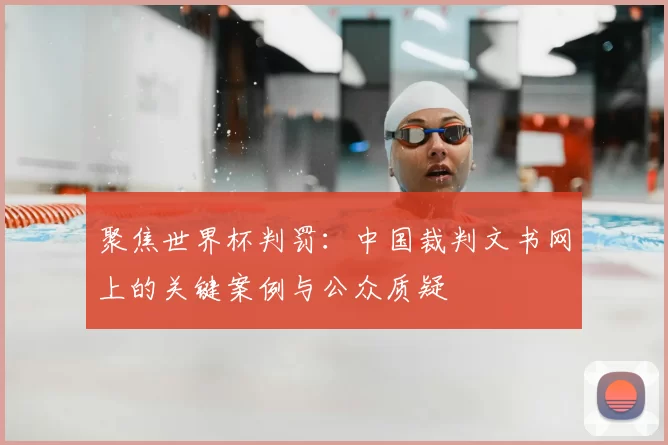 聚焦世界杯判罚：中国裁判文书网上的关键案例与公众质疑