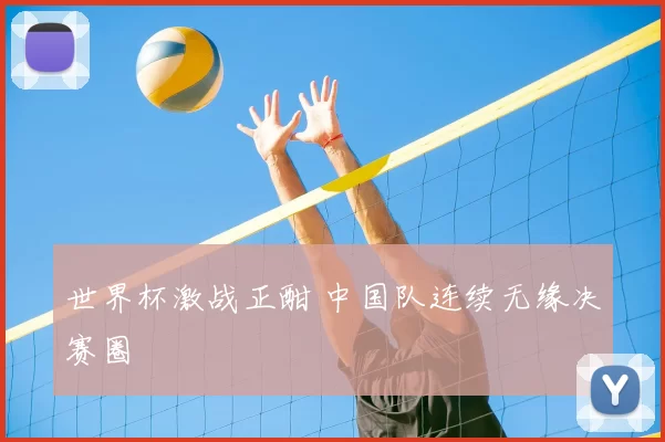 世界杯激战正酣 中国队连续无缘决赛圈